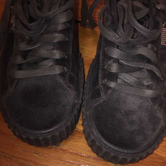 Puma Rihanna FENTY Creepers - Gray Velvet - Picture 7 of 7